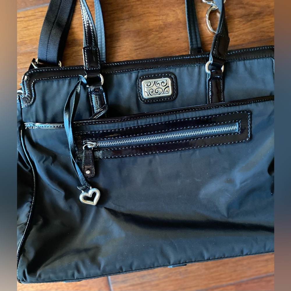 Brighton Brett Work It Tote Black Padded Laptop Bag - Picture 6 of 15